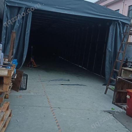BC推拉棚  定做大型户外厂房仓库移动蓬 活动伸缩遮阳篷