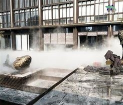 南京水雾喷雾降尘设备 长沙车间降尘 2020人造雾