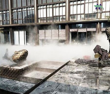 南京水雾喷雾降尘设备 长沙车间降尘 2020人造雾
