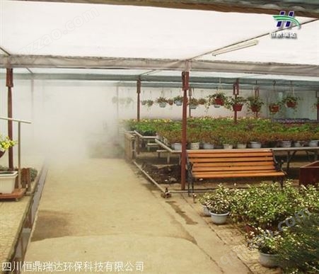 伊犁州环保项目合作 高压微雾系统