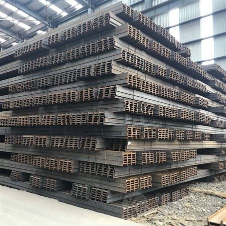 厂家 Q235工字钢 厂房钢结构用型材 镀锌工字钢加工生产 伟邺钢铁