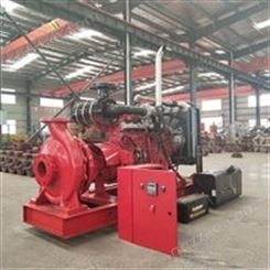 昆明市上海泉尔柴油机消防泵XBC5/30G-QEW柴油驱动喷淋泵消火栓泵CCCF认证