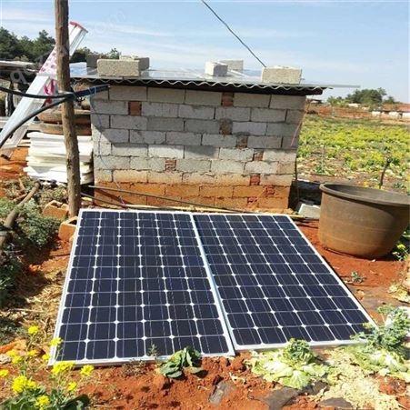 太阳能发电 680W太阳能家用离网发电系统 1kW高频正弦波逆变器 太阳能发电价格