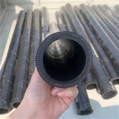 厂家生产黑色喷砂耐高压蒸汽水管 夹布橡胶管 支持定做