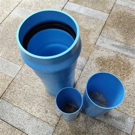 重庆给水管PVC-O管厂家PVCO市政供水管材各种规格齐全