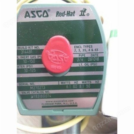 美国阿斯卡ASCO 双电源系列 电磁阀系列产品批发 厦门代理直供