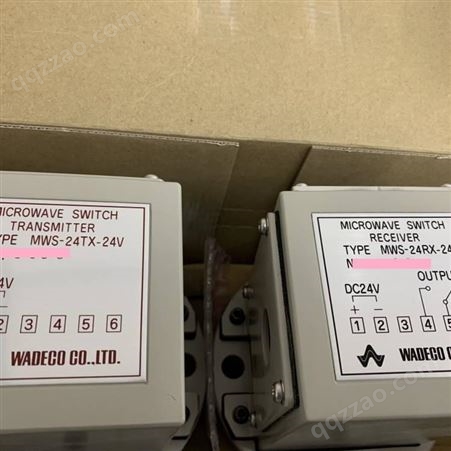 WADECO微波料位开关MWS-24TX/RX-24V 日本进口