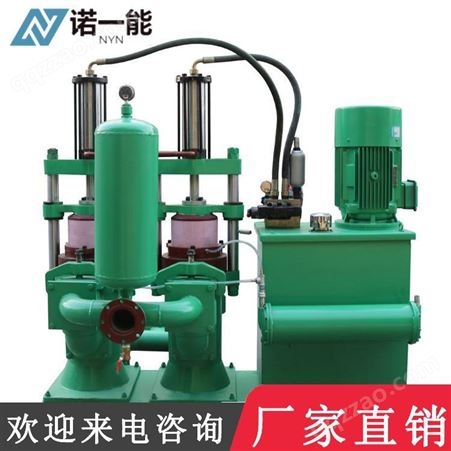 YB系列压滤机上料耐磨泵 诺一能液压陶瓷柱塞泥浆耐磨泵