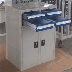 天津优质工具柜专业设计加工生产厂家华奥西定制单轨工具柜 带挂板工具柜