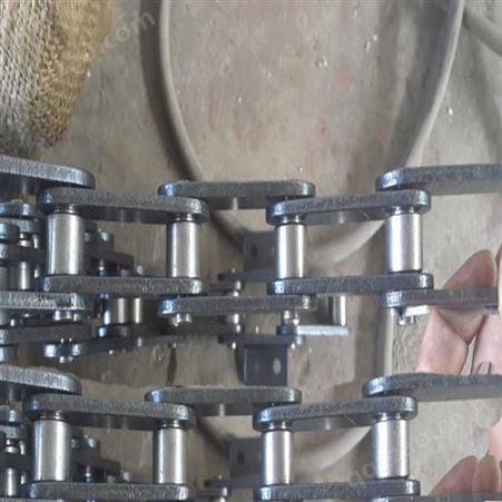 KELN 徐州科霖厂家供应生产给料机清扫链条 输送链条 碳钢链条 碳钢弯板输送链条