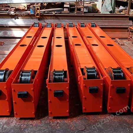 性能稳定5吨20吨110轮槽拼槽低净空配件单梁端梁头