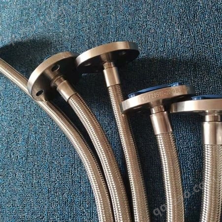 锈钢金属软管 不锈钢波纹管 法兰接口 积优管业生产