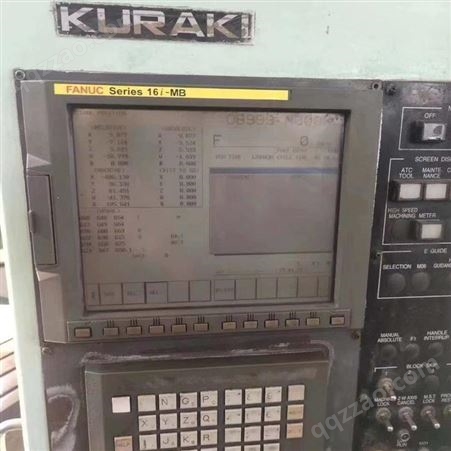 处理二手日本仓敷KURAKI数控镗铣床 二手镗铣加工中心 KBM-11X