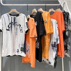 衣 21年夏季三标齐全品牌女装货源 上海服装批发市场