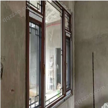 南京窗印品牌 仿古铝合金花格门窗 中式仿古门窗 尺寸款式可定制