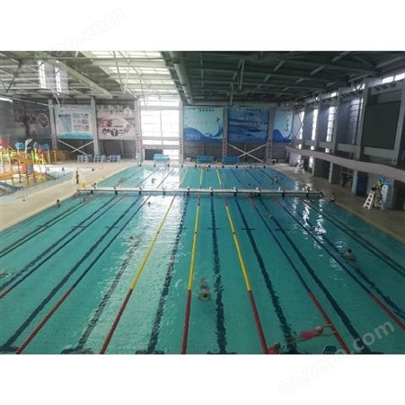 鼎泰 健身房专业游泳池 钢结构组装游泳池大型恒温土建游泳池