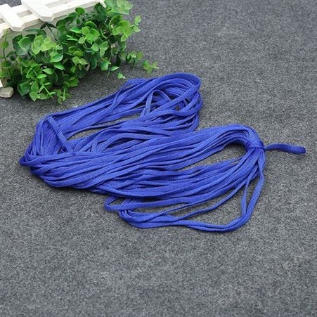 厂家供应 尼龙绳 多规格颜色丙纶绳子 彩色DIY 勾针扁绳