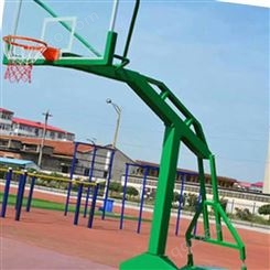 冠龙体育 室外成人可移动凹箱篮球架价格 户外移动式凹箱篮球架 成人家用凹箱球架