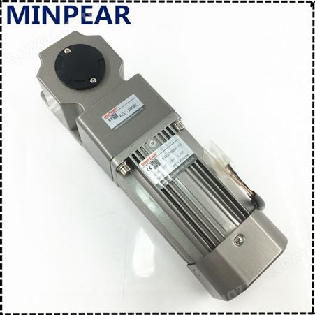 MINPEAR微型交流齿轮减速电机25-750W直角中空RC调速转角马达现货