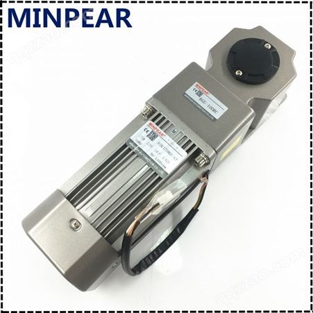 MINPEAR微型交流齿轮减速电机25-750W直角中空RC调速转角马达现货