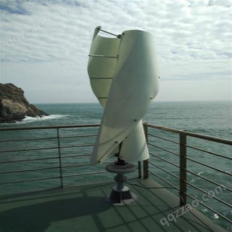 欧拓泰科 公园景区风光互补照明 200w 螺旋型 磁悬浮风力发电机智能路灯