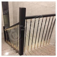 不锈钢立柱 夹玻璃不锈钢工程栏杆扶手 非标定制楼梯栏杆立柱