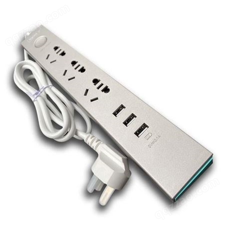 罗格朗3位USB插座