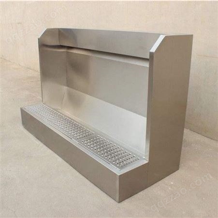 304不锈钢水池学校定制不锈钢水池踏步款卫生间尿槽制作