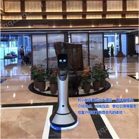 陕西省猎户星空豹小秘接待服务机器人 迎宾机器人 AI智能机器人
