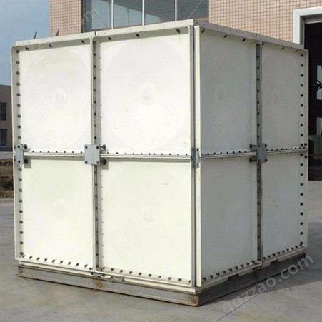 玻璃钢饮用生活水箱-组合式SMC消防水箱-水箱工程定制厂家-消防水箱