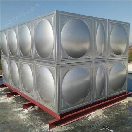 定做卧式不锈钢保温水箱  304不锈钢消防水箱  不锈钢组合式水箱