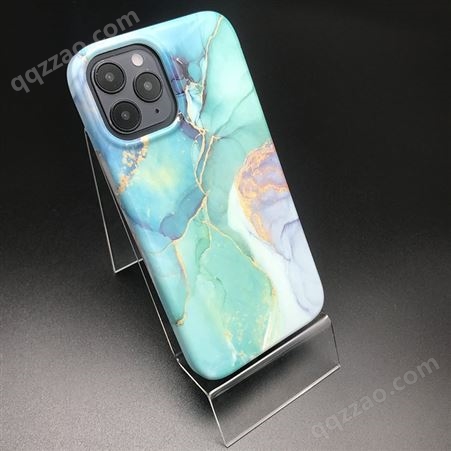 亚马逊款iPhone12大理石手机壳 IMD手机外壳苹果手机创意图案