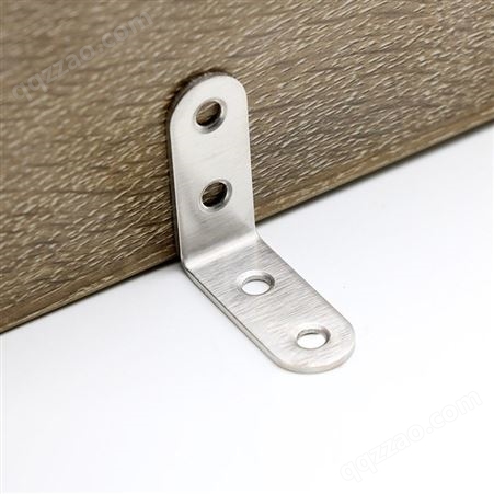 供应  不锈钢角码 层板托连接件L型90度直角支架 加厚角铁家具加固连接件