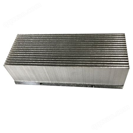 东莞高密齿铜铝合金插片式工业散热片 铝铲齿散热器厂家