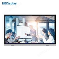 NBDisplay75英寸电子白板 无线投屏任意批注电子白板