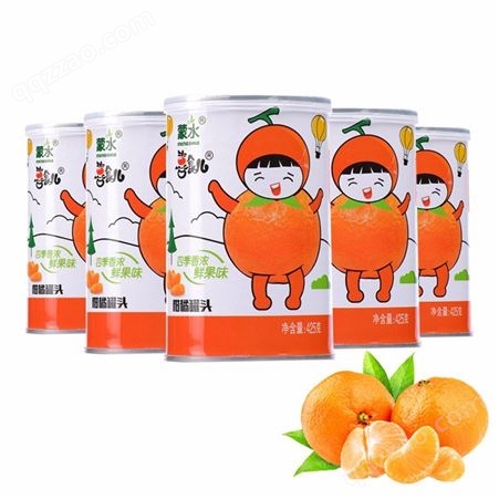 新鲜水果橘子罐头 蒙水水果罐头批发