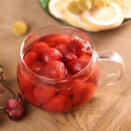 新品种上市 草莓罐头批发厂家