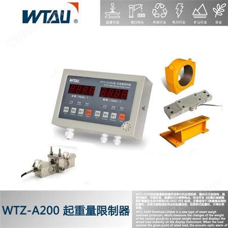 WTZ-A200电动葫芦行车龙门吊桥机超载限制器