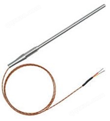 TJ-CC带玻璃纤维热电偶引线铠装热电偶