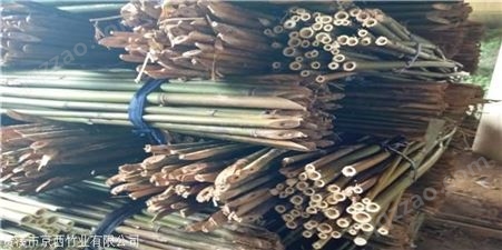 豆扦批发 2米5竹扦 竹架材厂家供应
