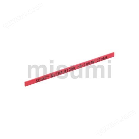 米思米 耐热超级纤维油石-扁平形-粒度#1200（红色） XBCHR-1-4-100