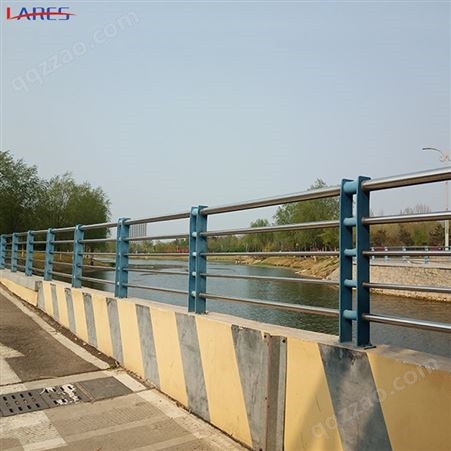 桥上不锈钢护栏格拉瑞斯不锈钢复合管防撞护栏河道景观扶手栏杆厂家