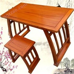 条案桌翘头国学桌家用玄关桌经济型老榆木神台中式马鞍桌子
