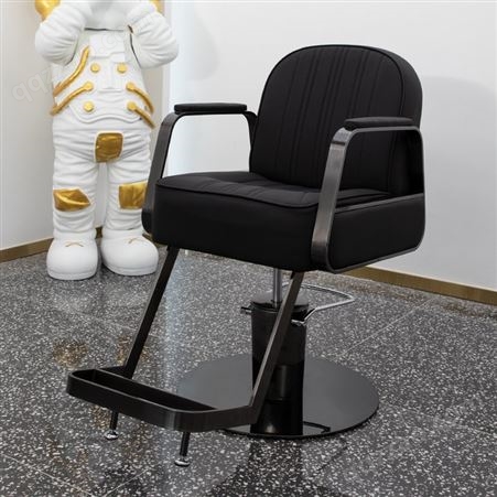 美发店椅子发廊专用理发椅理发店剪发椅可放倒不锈钢烫染造型椅