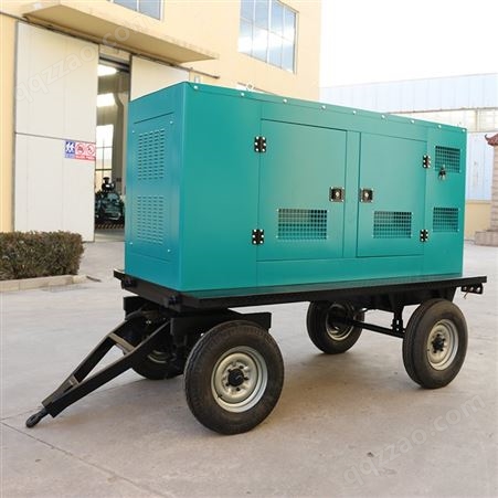 移动拖车式发电机组 工程移动型 使用寿命长 方便操作灵活