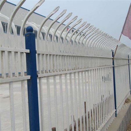 锌钢护栏铁艺围栏小区庭院隔离防护栏别墅厂区围墙1.8米钢护栏杆