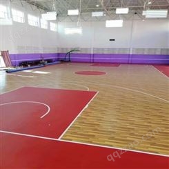 篮球场运动地板 沈阳实木运动地板 体育场运动地板 沈阳佳尔建材