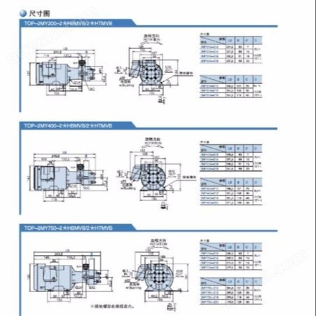 NOP油泵配电机TOP-2MY750-220HBMVB 日本NOP油泵 品质保障 