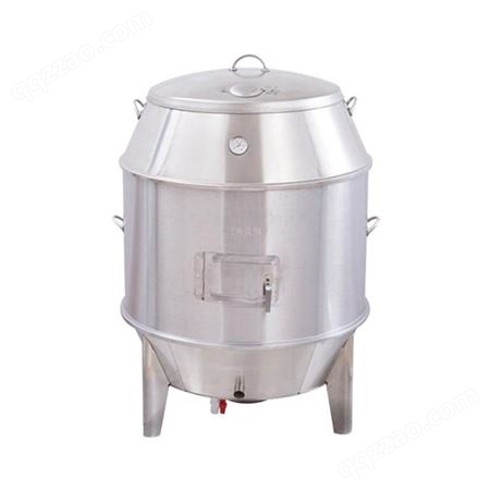 广西南宁十州 环形保温 油水分离90cm双层不锈钢 厨房商用木炭烤鸭炉