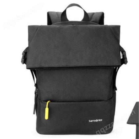 韩版中性双肩背包员工福利礼品纯色旅行隔层电脑双肩包